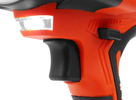 Подсветка и кнопка включения