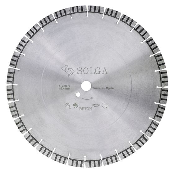 Диск алмазный Solga Diamant Professional 400х25,4 мм железобетон 23116400