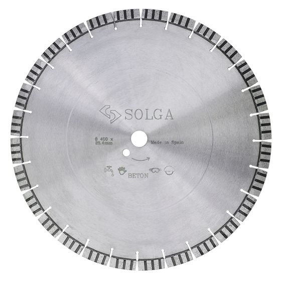 Диск алмазный Solga Diamant Professional 400х25,4 мм железобетон 23116400 №1