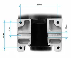 Двигатель алмазного бурения MESSER DM250E 260мм 4 кВт, 750 об/мин, с PRCD
