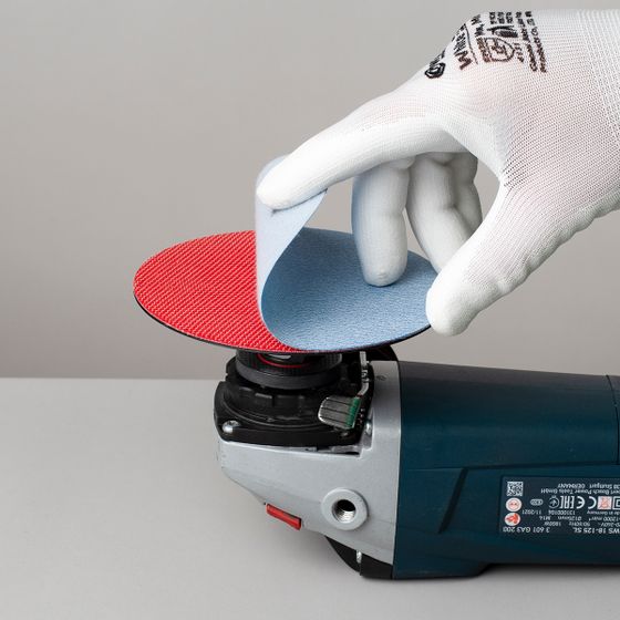 Шлифовальный круг на липучке 125 мм P180 FILM 50 шт./упак. №2