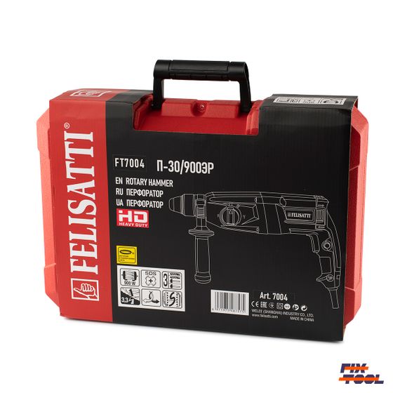 Перфоратор FELISATTI 30/900 SDS plus в кейсе FT7004 №4 Перфоратор FELISATTI 30/900 SDS plus в кейсе FT7004 №4