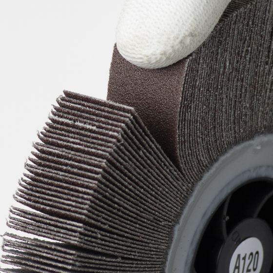 Круг лепестковый радиальный P120 125x20xМ14 A №3