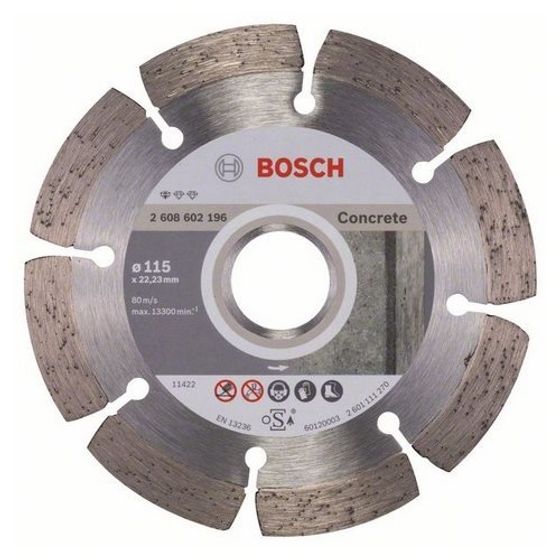 Алмазный диск Bosch Standard for Concrete 115х22,23 мм 2608602196