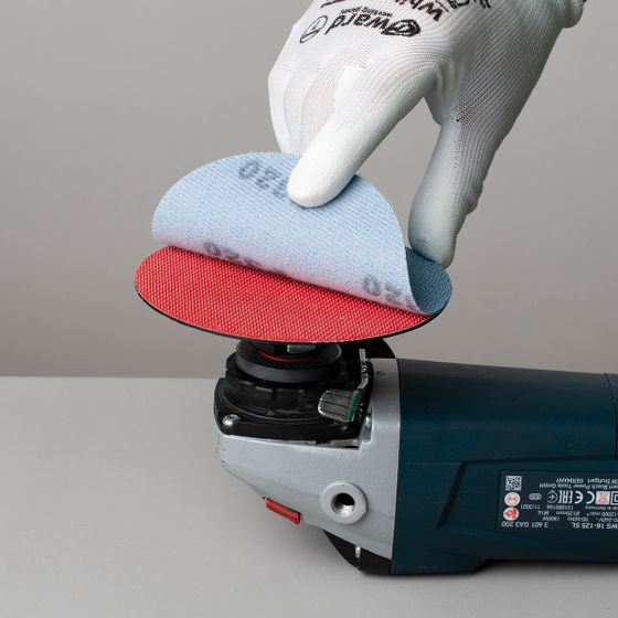 Шлифовальный круг на липучке 125 мм P320 FILM 100 шт./упак. №2