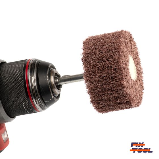 Набор для шлифовки Fix-Tool № 1 из 8-ми головок 60x30x6 мм для шуруповерта №5