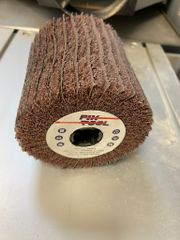 Шлифовальный валик комбинированный Fix-Brite 100х100х19 COARSE A + P80 №1