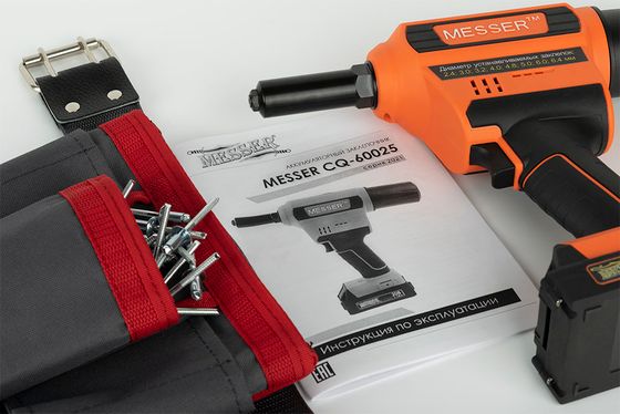 Аккумуляторный вытяжной заклепочник MESSER CQ-60025 05-32-064 №6