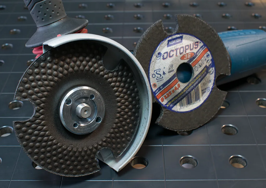 Зачистные круги с визуальным контролем Norton Octopus