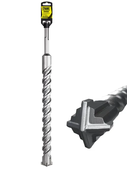 Бур по бетону SDS-max 45x570/450 Quadro-X "Гранит"