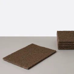 Скотч брайт лист коричневый 158 мм x 224 мм Fix-Tool Extra Fine P160