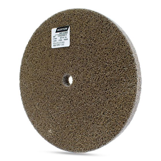 Круг прессованный нетканый Norton BearTex Rapid Blend 150x13x13 мм NEX-4AF №1