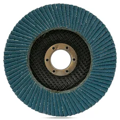 Круг лепестковый торцевой Atlas 125х22 мм P80 конический