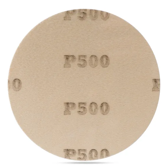 Шлифовальный круг на липучке 125 мм P500 сторона липука
