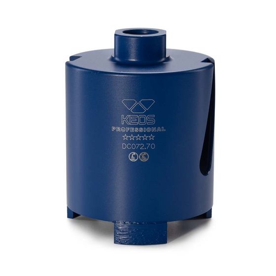 Алмазная коронка по бетону KEOS (сухой рез) М16 72/70мм №3 Алмазная коронка по бетону KEOS (сухой рез) М16 72/70мм №3