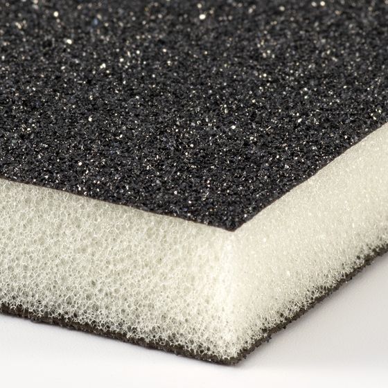 Губка шлифовальная абразивная двухсторонняя Р60 №4 Губка шлифовальная абразивная двухсторонняя Р60 №4