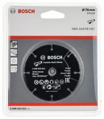 Диск Bosch 76 мм Multi Wheel 2608623011