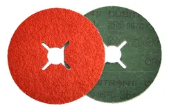 27618 Круг фибровый 3M Cubitron II 987C P36+ 125 мм х 22 мм - 25 шт/уп