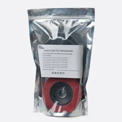 Набор лепестковых кругов 125 мм для шлифовки нержавеющей стали