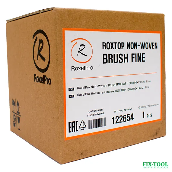 Шлифовальный валик ROXTOP 100x100x19 мм Fine