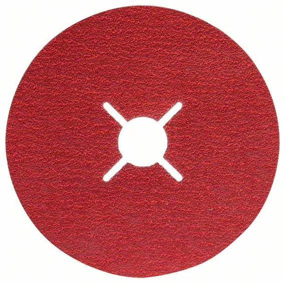 Фибровый круг Bosch 125 мм P120 Best for Metal + Inox