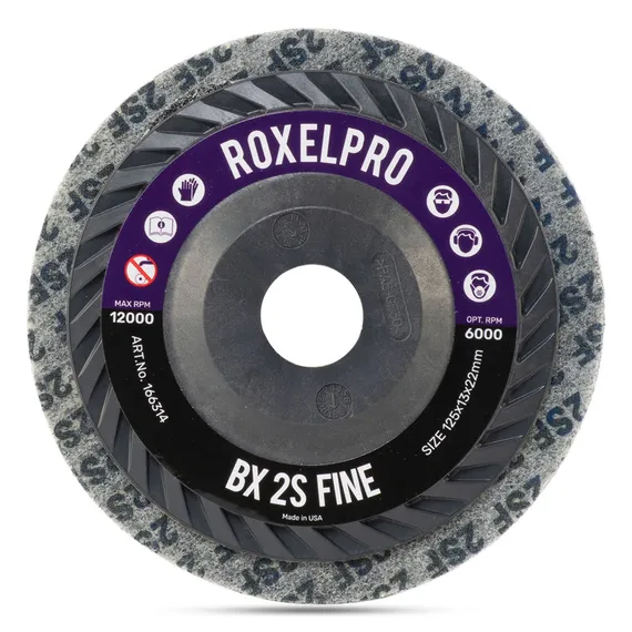 Круг нетканый прессованный ROXPRO BX 125x13x22 мм 2SF 166314 Triммable