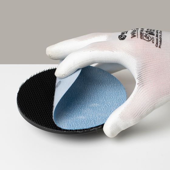 Оправка для нетканых кругов на липучке 125мм средняя, М14 FB №2