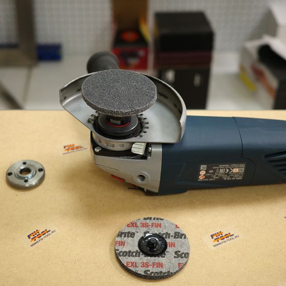 Круг Scotch-Brite 3M XL-UW 3S-FIN 75x6 мм Roloc 148224 №6