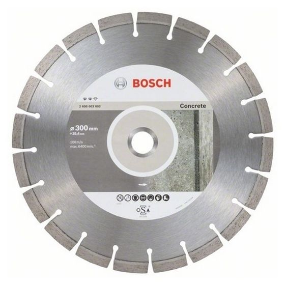 Алмазный диск Bosch Expert for Concrete 300х25,4 мм 2608603802
