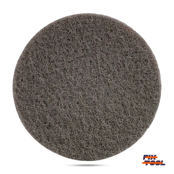Фото №1 Круг скотч-брайт нетканый 125 мм Fix-Tool Super Fine P1000