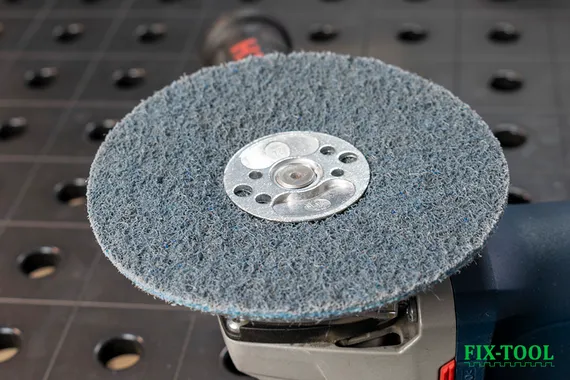 Скотч-брайт Bosch круг синий SCM 125 мм Very Fine