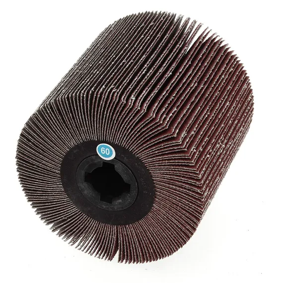 Ламельный шлифовальный валик 110х100х19 мм Norton R207 P60 SATINEX