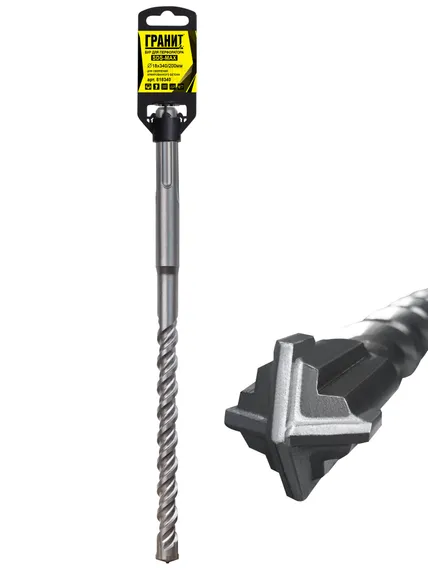Бур по бетону SDS-max 18x340/200 Quadro-X "Гранит"