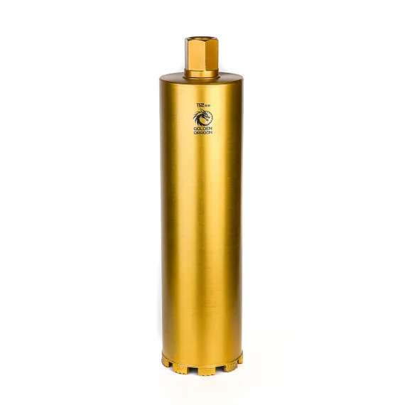 Коронка алмазная по бетону 112x400 мм Golden Dragon