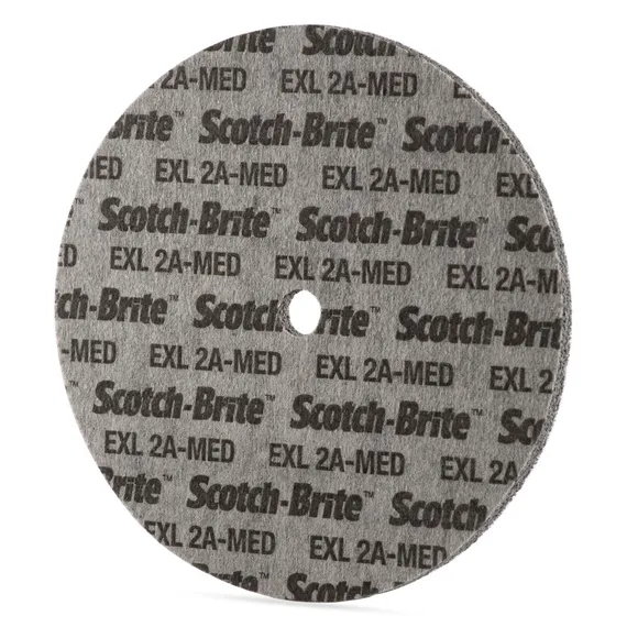 Scotch-Brite 3M EXL 2A-MED 150x6x13 мм 17498 Круг прессованный нетканый