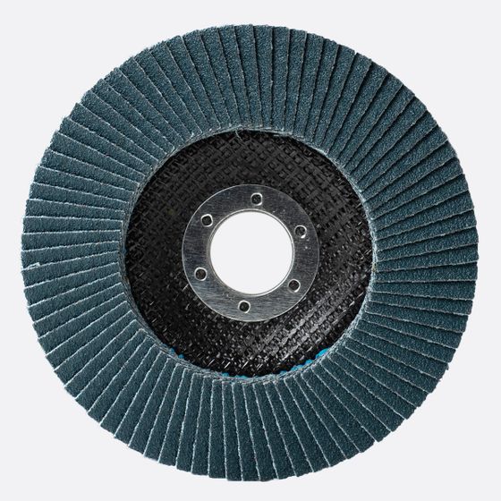 Набор лепестковых кругов 125 мм для шлифовки нержавеющей стали №6