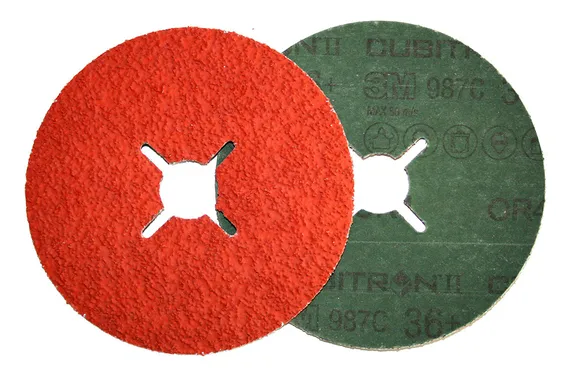 27650 Круг фибровый 3M Cubitron II 987C P80 125 мм х 22 мм