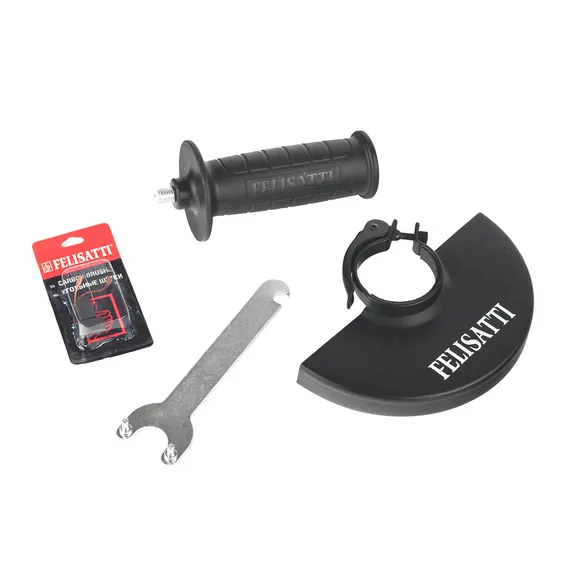 УШМ Felisatti FT8300, 150 мм, 1300 Вт комплект поставки