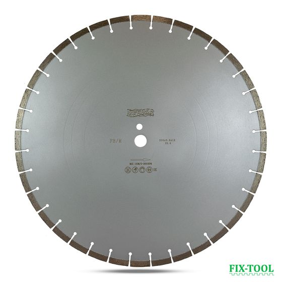 Алмазный диск по железобетону 500х25,4 мм Messer FB/M 01-15-500