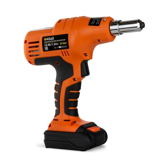 Аккумуляторный заклепочник MESSER W4560 c двумя аккумуляторами 05-32-003 №3
