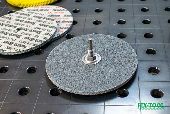 Оправка шпиндель для прессованных кругов Norton BearTex до 150 мм №3