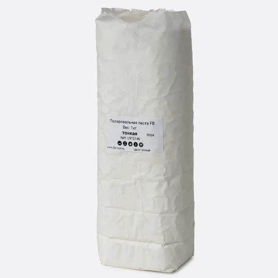 Полировальная паста для нержавеющей стали белая 1 кг