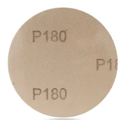 Шлифовальный круг на липучке Fix-Tool, d125 мм, P180, без отверстий, 100 шт./упак.