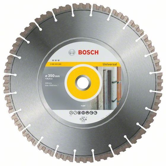 Алмазный диск Bosch Best for Universal 350х25,4 мм 2608603809
