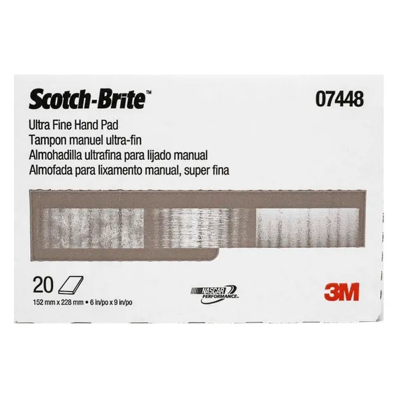 Scotch-Brite 3M лист серый 07448 в коробке