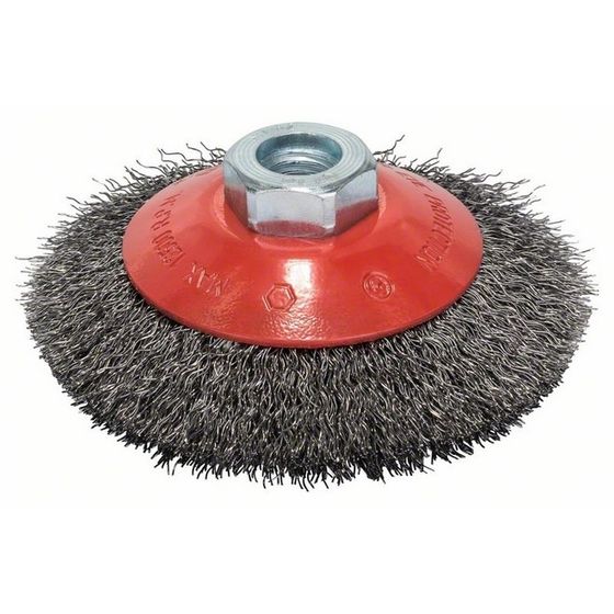 Коническая щетка BOSCH M14 0.3х100мм витая сталь 3165140087230 №1