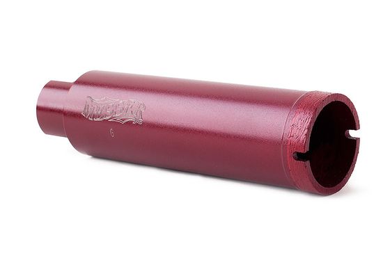 Коронка алмазная по граниту D32 L100 мм "MESSER REDLINE" №1