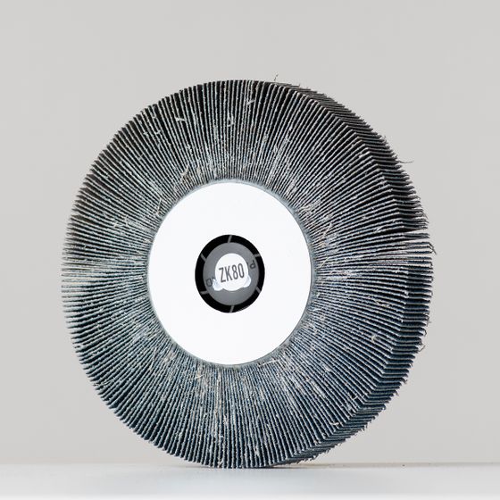 Круг лепестковый радиальный P80 125x20xМ14 ZK №3