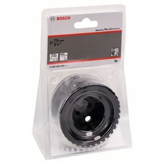 Алмазная коронка по керамограниту Bosch 79 мм - Diamond for Hard Ceramics 2608580320