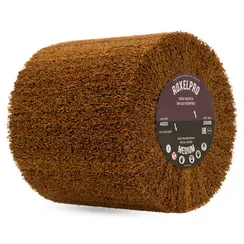 Шлифовальный валик 110x100x19 мм RoxelPro нетканый Medium A (P180)